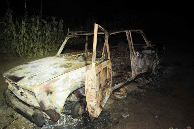 Под Волгоградом раскрыт угон и поджог автомобиля