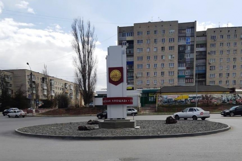 В Камышине установили отличительный знак «Город трудовой доблести и славы»