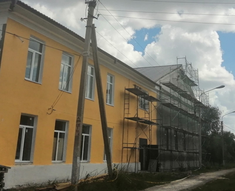 В Палласовском РДК на 50 процентов выполнены ремонтные работы