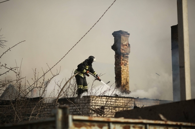 В Еланском районе при пожаре пострадал один человек