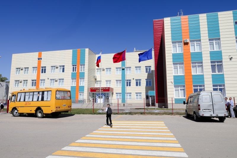 В Городищенском районе открылась школа на 500 учеников