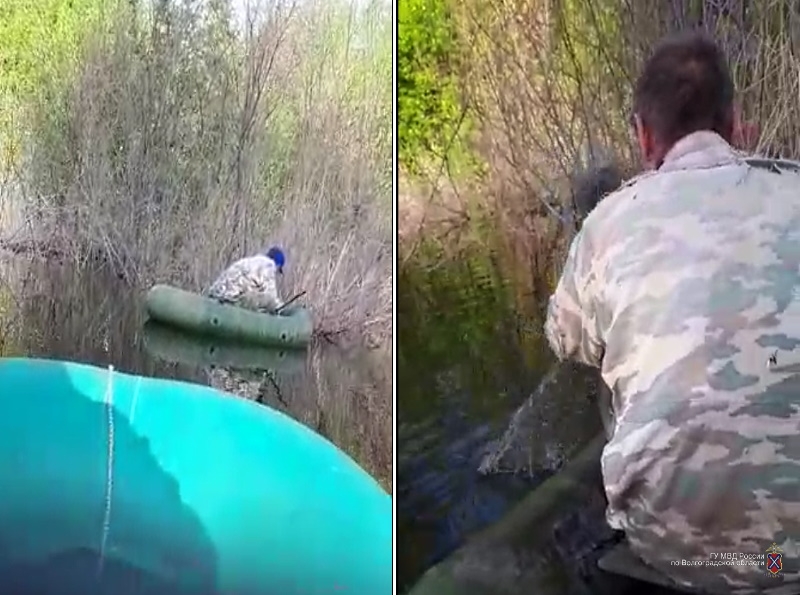 В Волгоградской области продолжают ловить браконьеров