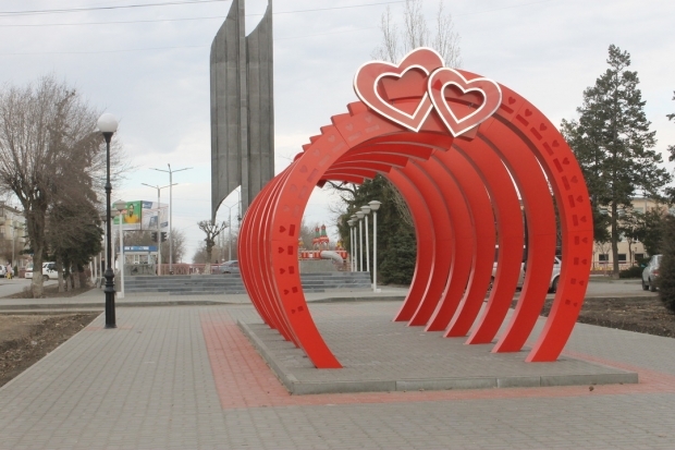 В центре Камышина открылась «Аллея любви»