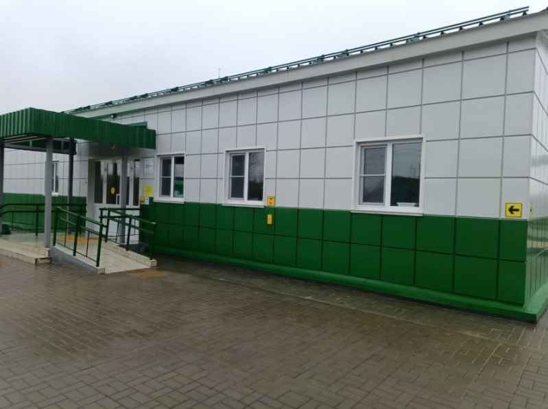 В Волгоградской области построили новый модульный объект здравоохранения