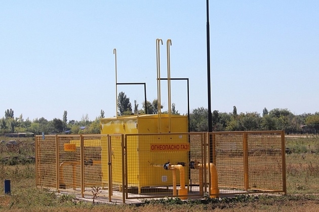 В Октябрьском районе завершили строительство газопровода