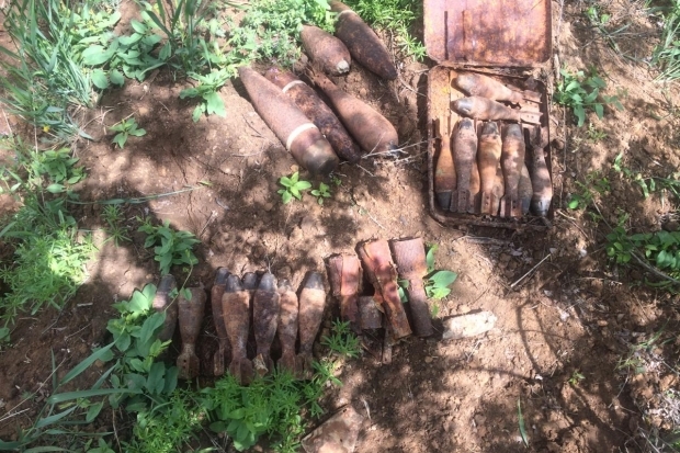 Под Волгоградом уничтожили боеприпасы военных времен