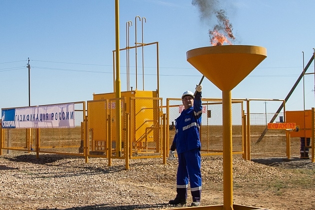 Новый газопровод построили в Чернышковском районе