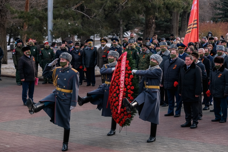 В Волгоградской области почтили память защитников Сталинграда