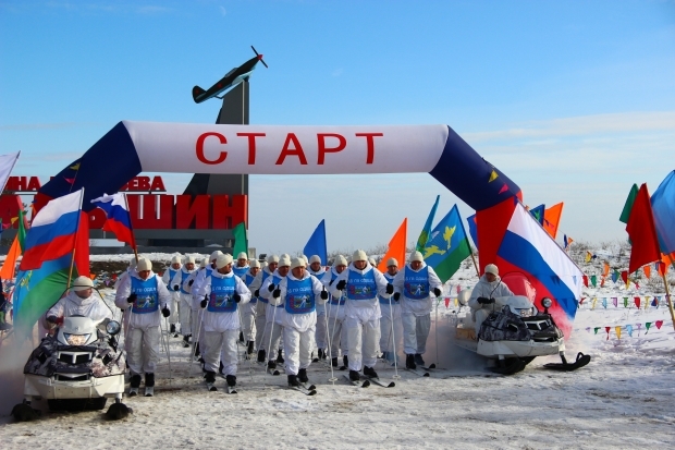 Камышинские гвардейцы совершают марш-бросок на 1400 километров