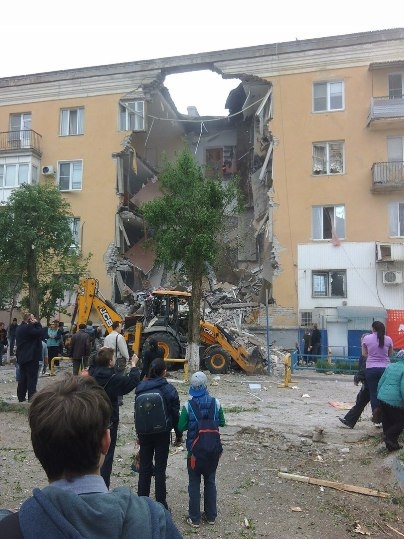 В Волгограде произошел взрыв жилого дома